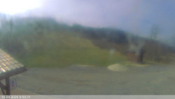 Dolní část sjezdovky