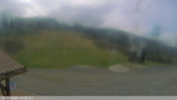 Dolní část sjezdovky