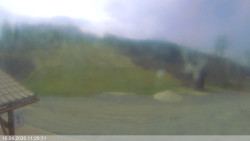 Dolní část sjezdovky