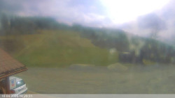 Dolní část sjezdovky