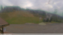 Dolní část sjezdovky