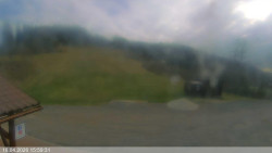 Dolní část sjezdovky