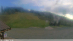 Dolní část sjezdovky