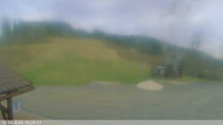 Dolní část sjezdovky