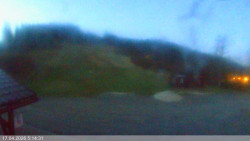 Dolní část sjezdovky