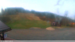 Dolní část sjezdovky