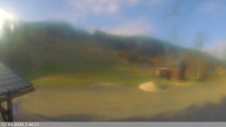 Dolní část sjezdovky