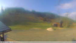 Dolní část sjezdovky