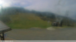 Dolní část sjezdovky