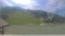 Dolní část sjezdovky