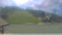 Dolní část sjezdovky