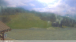 Dolní část sjezdovky