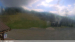 Dolní část sjezdovky