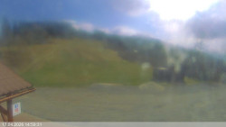 Dolní část sjezdovky