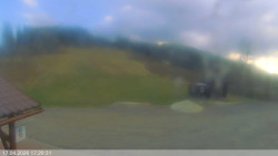 Dolní část sjezdovky