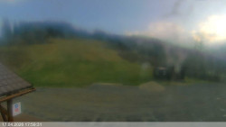 Dolní část sjezdovky