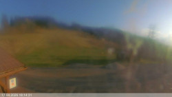 Dolní část sjezdovky