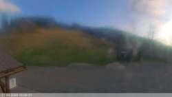 Dolní část sjezdovky