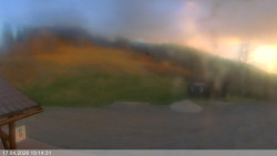 Dolní část sjezdovky