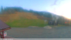 Dolní část sjezdovky