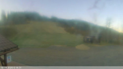 Dolní část sjezdovky