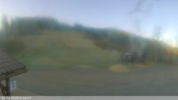 Dolní část sjezdovky