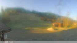 Dolní část sjezdovky