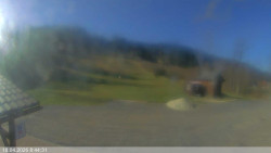 Dolní část sjezdovky