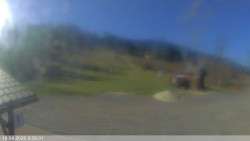 Dolní část sjezdovky