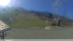 Dolní část sjezdovky