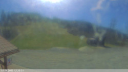 Dolní část sjezdovky