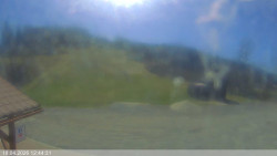 Dolní část sjezdovky