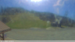 Dolní část sjezdovky