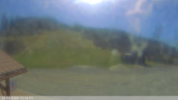 Dolní část sjezdovky