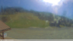 Dolní část sjezdovky