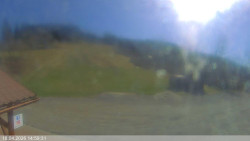 Dolní část sjezdovky