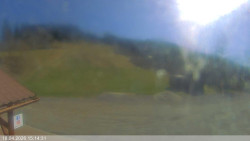 Dolní část sjezdovky