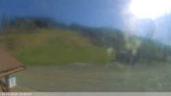 Dolní část sjezdovky