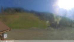 Dolní část sjezdovky