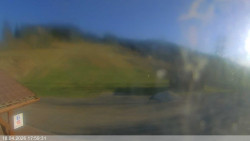 Dolní část sjezdovky