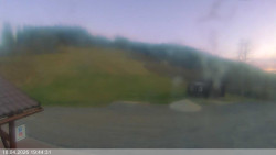 Dolní část sjezdovky