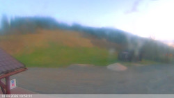 Dolní část sjezdovky