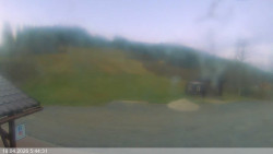 Dolní část sjezdovky