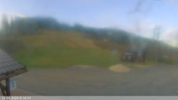 Dolní část sjezdovky