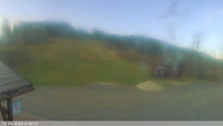 Dolní část sjezdovky