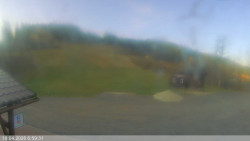 Dolní část sjezdovky