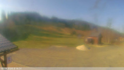 Dolní část sjezdovky