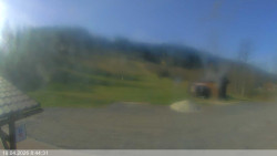 Dolní část sjezdovky