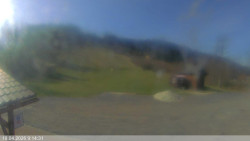 Dolní část sjezdovky