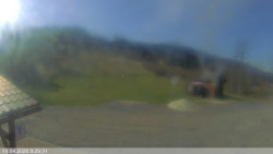 Dolní část sjezdovky